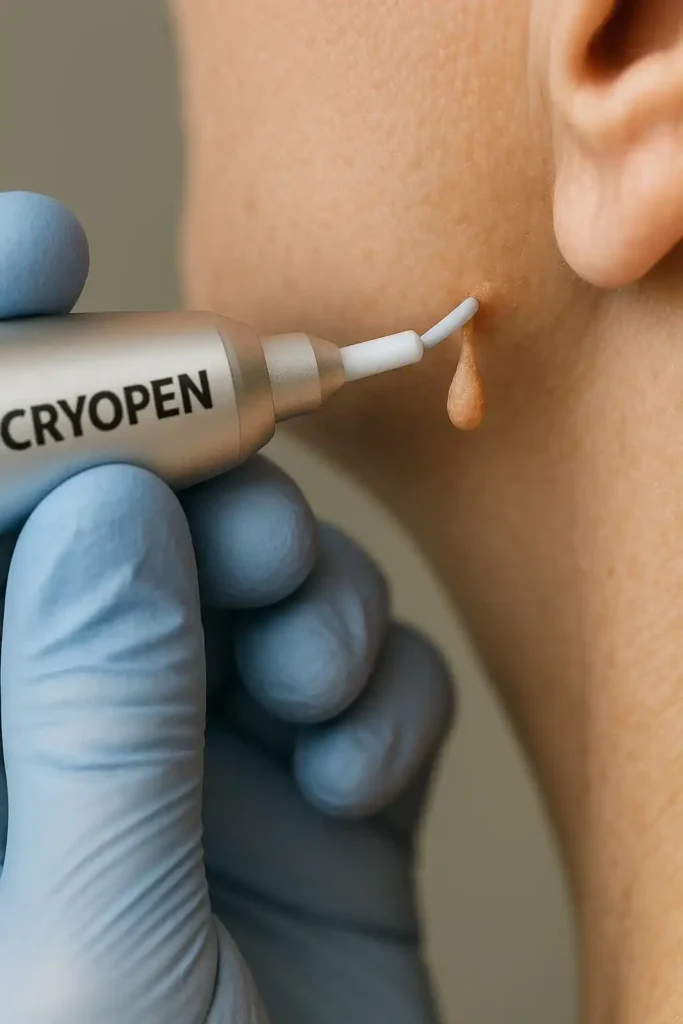 Cryopen for skin tags removal Acton Green speak to our team today!